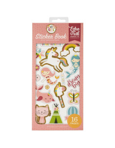 libro de pegatinas all girl echo park
