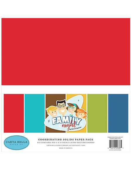 kit de sólidos family night carta bella