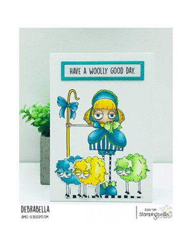 Sello StampingBella have a woolly good day