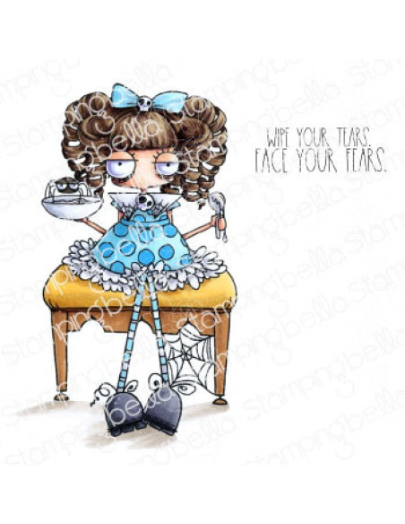 Sello StampingBella wipe your tears face your fears