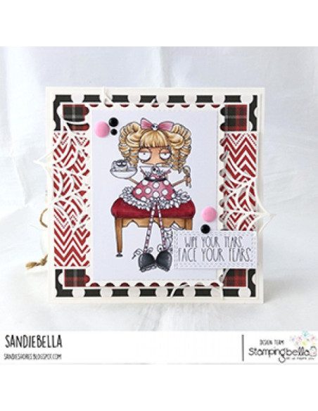 Sello StampingBella wipe your tears face your fears