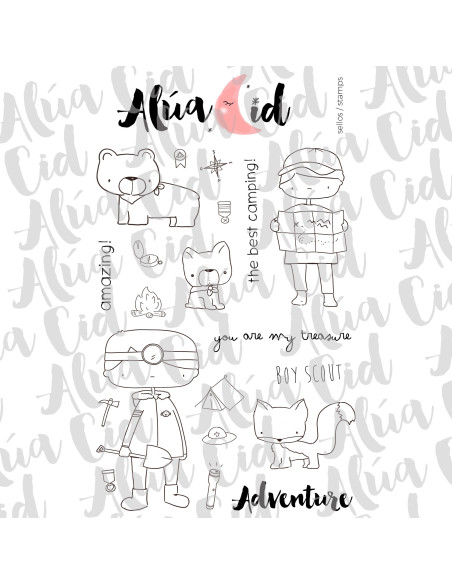 Sello The best camping de Alúa Cid