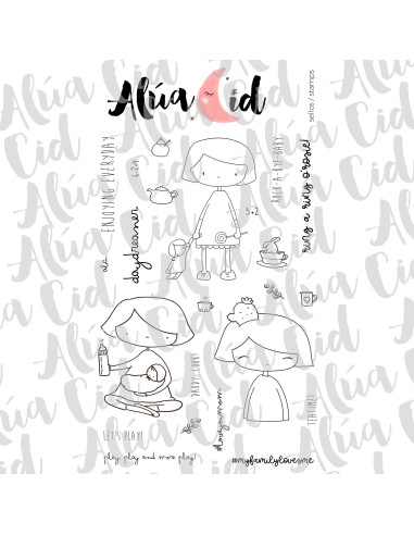 Sello Let's play de Alúa Cid