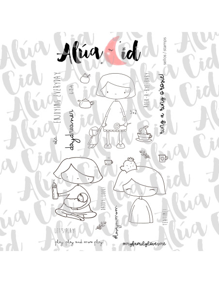 Sello Let's play de Alúa Cid