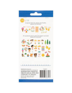 Pegatinas shaker sunfun de pebbles 2