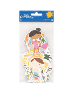Pegatinas shaker sunfun de pebbles