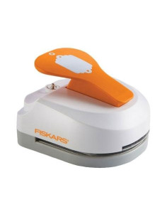 Troqueladora de etiquetas 3 en 1 festón de fiskars
