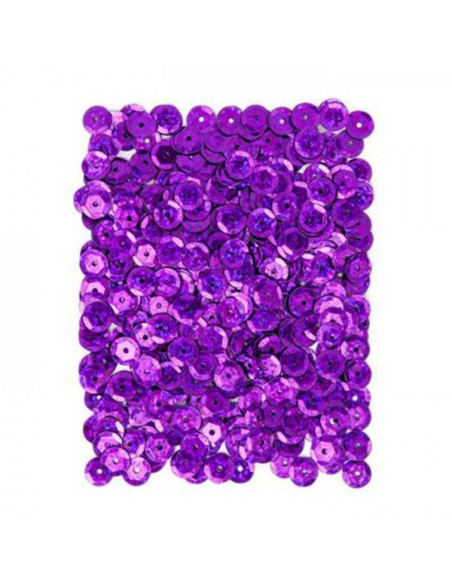 Lentejuelas  púrpura oscuro