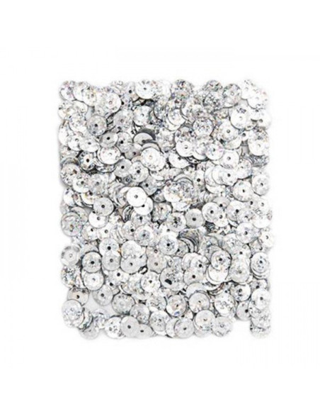 Lentejuelas plata