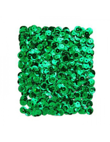 Lentejuelas verde oscuro