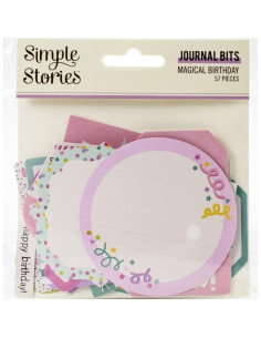 troquelados magical birthday de simple stories