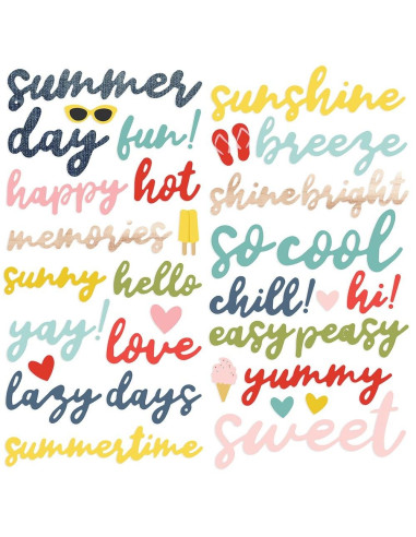 pegatinas foam summer farmhouse de simple stores