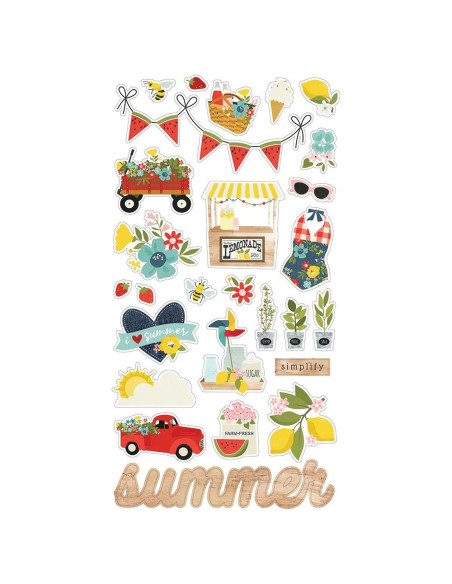 chipboard summer farmhouse de simple stories