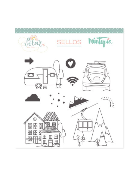 Sello Bola de viaje de Mintopia