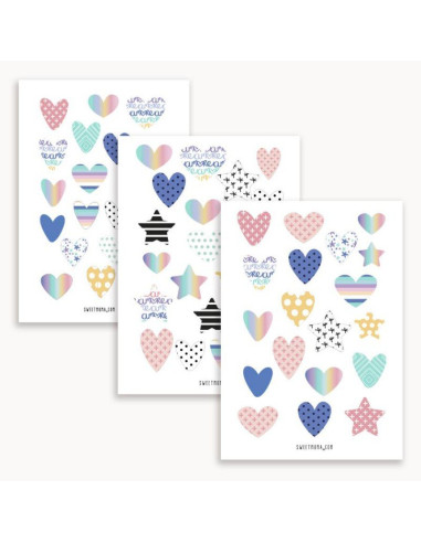 Troquelados Recortables Corazones alma dulce de SM