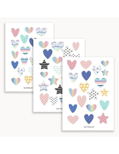 Troquelados Recortables Corazones alma dulce de SM
