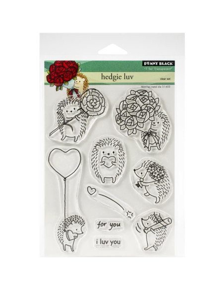 Sello Penny Black hedgie luv