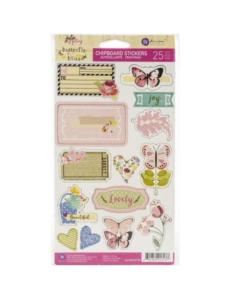 chipboard Butterfly Bliss de prima
