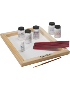 Kit de serigrafía con herramientas esenciales Speedball 2