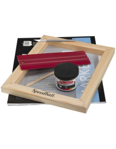 kit de serigrafía con stencil de speedball 2