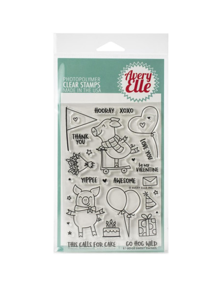 Sello sweet swines de Avery Elle