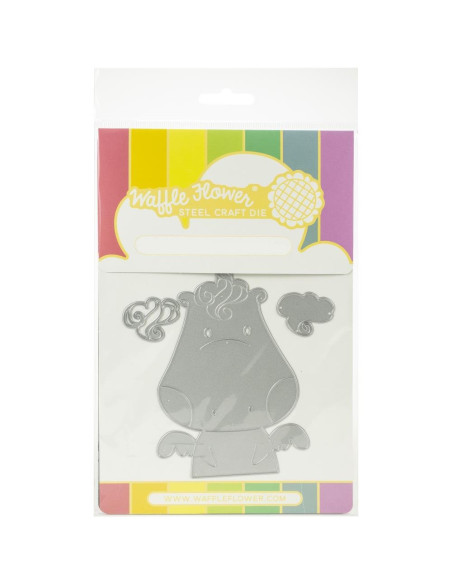 troquel be a unicorn Waffle Flower