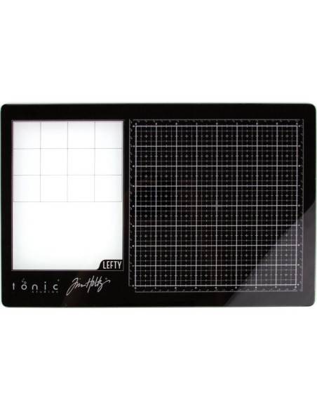 Base de cristal para corte y mix media de Tim Holtz