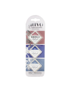 Nuvo diamonds, Hibrid ink, blue blossom