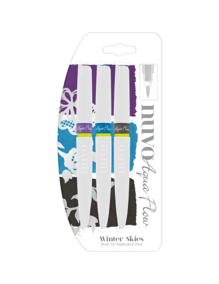 Nuvo Aqua Flow Pens winter skies