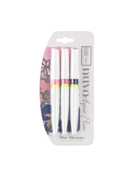 Nuvo Aqua Flow Pens blue blossom