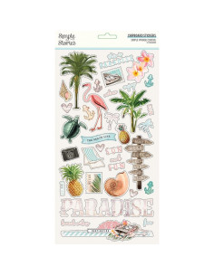 chipboard simple vintage coastal simple stories