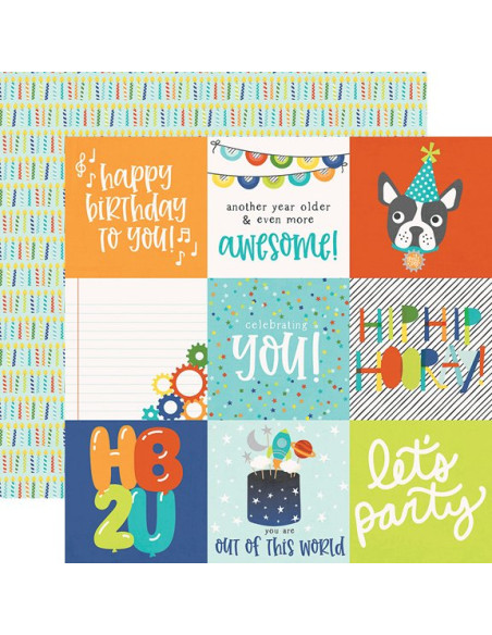 kit 30x30cm Birthday Blast simple stories