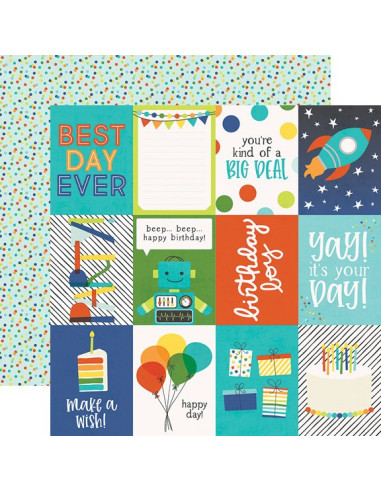 kit 30x30cm Birthday Blast simple stories