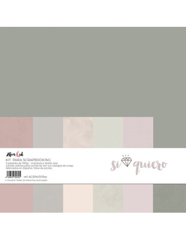 Kit papeles sólidos Sí Quiero
