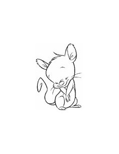 Sello Angel mouse  Impronte 2
