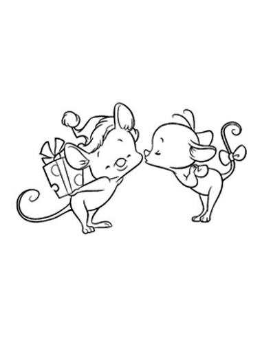 Sello back mouse  Impronte