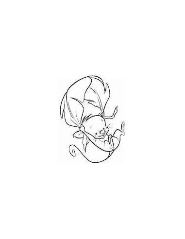 Sello flower mouse  Impronte