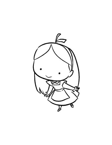 Sello  rabit alice  Impronte