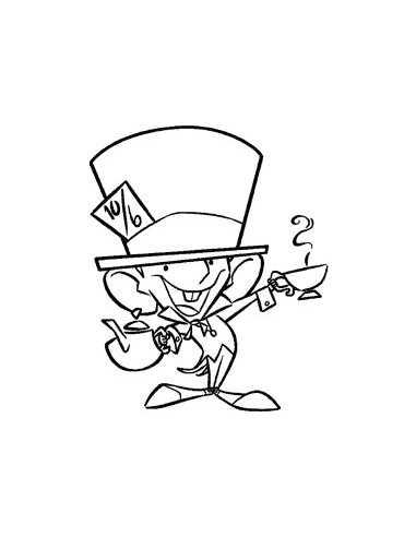 Sello happy alice  Impronte