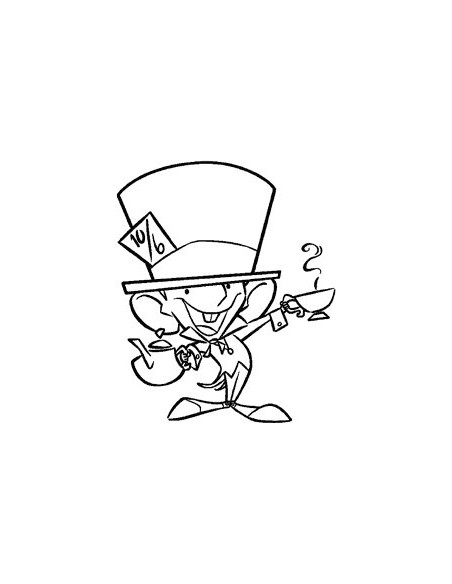 Sello happy alice  Impronte