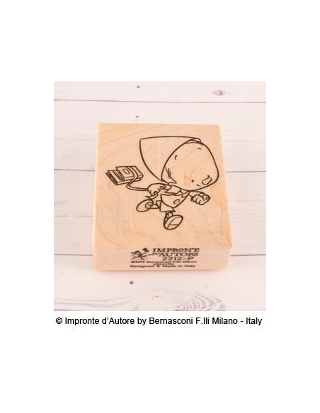 Sello al cole pinocho Impronte