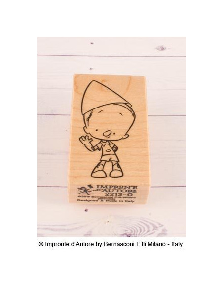 Sello al cole pinocho  Impronte