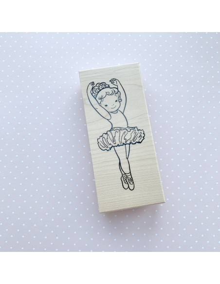 Sello niña con flotador Impronte