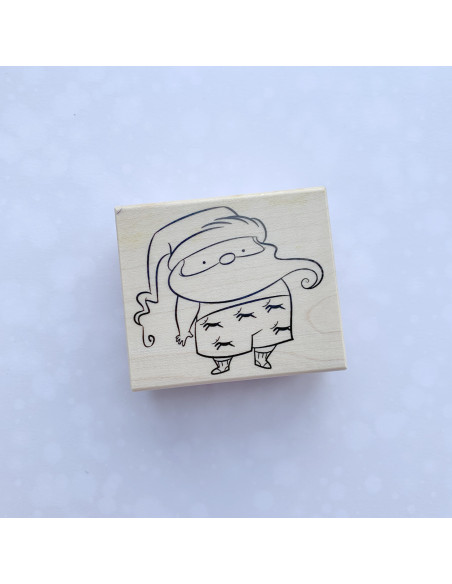 Sello Noel regalo en bandeja Impronte