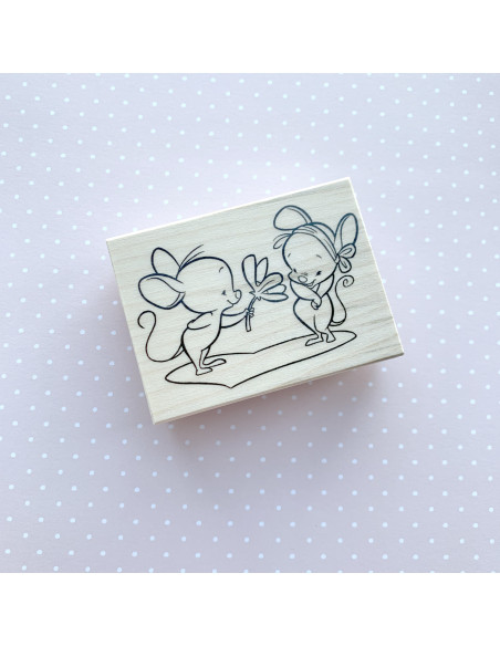 Sello kissme mouse  Impronte