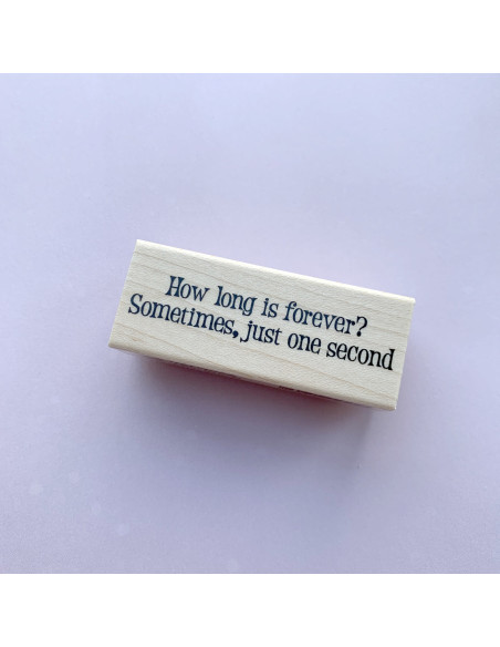 Sello unbirthday  Impronte