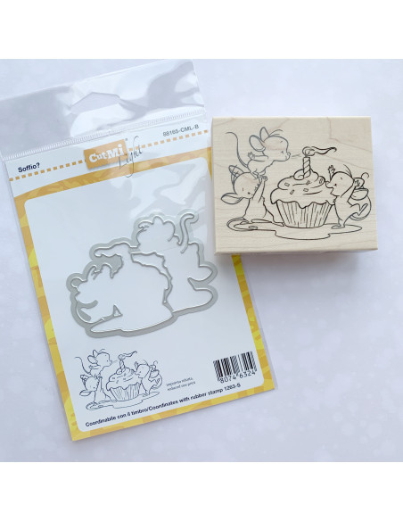 Troquel día de fiesta ratones Impronte