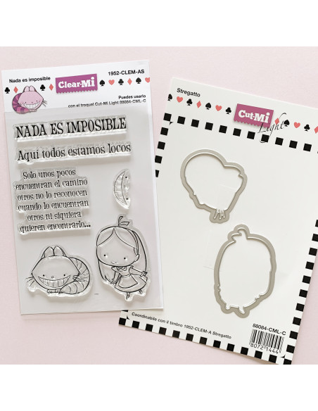 Troquel Nada es imposible de Clearmi