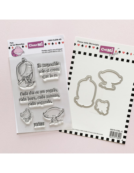 Troquel País de las Maravillas de Clearmi