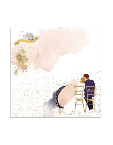 block 20x20cm  love story de johanna rivero